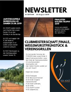 Newsletter 01